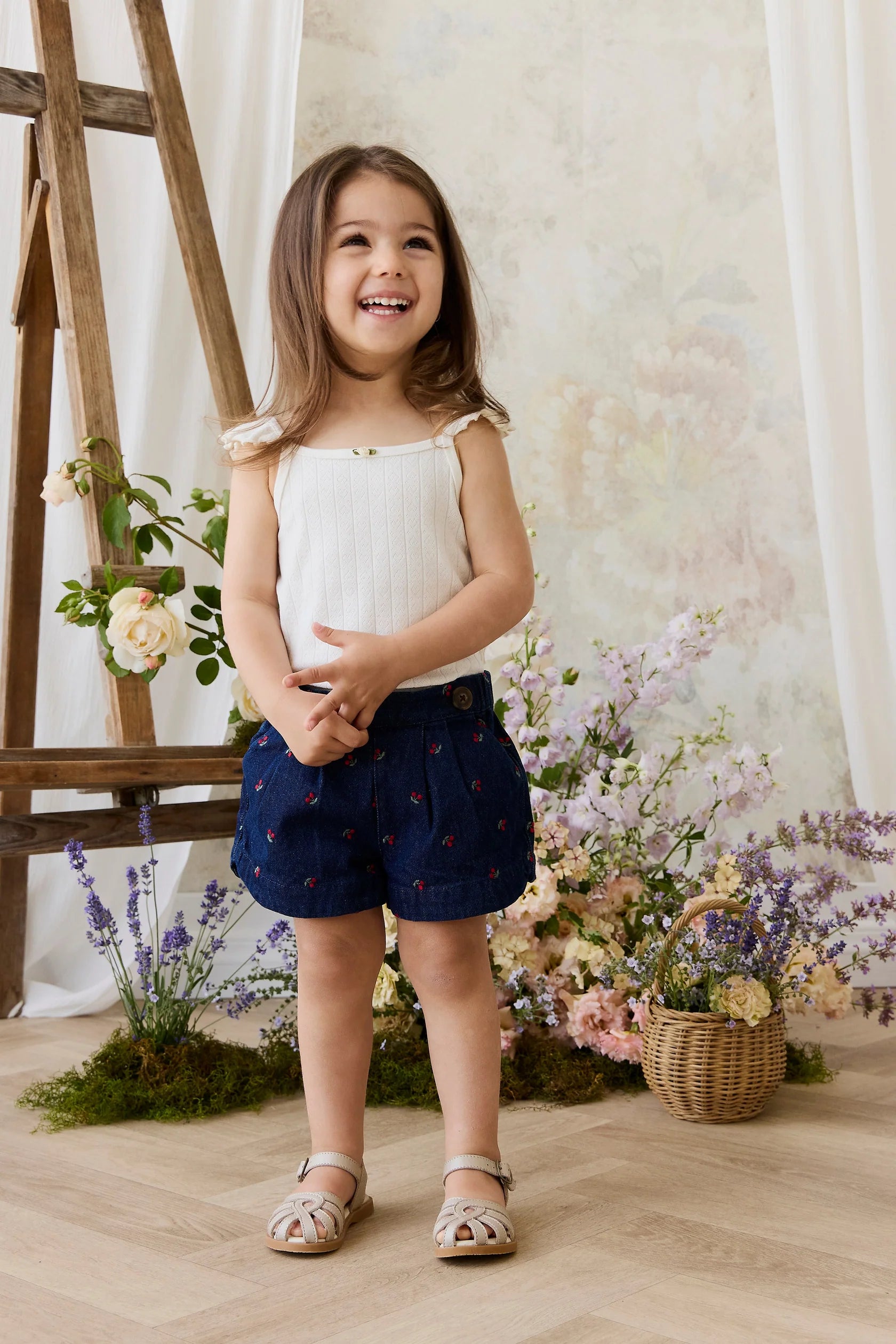 Organic Cotton Josephine Singlet