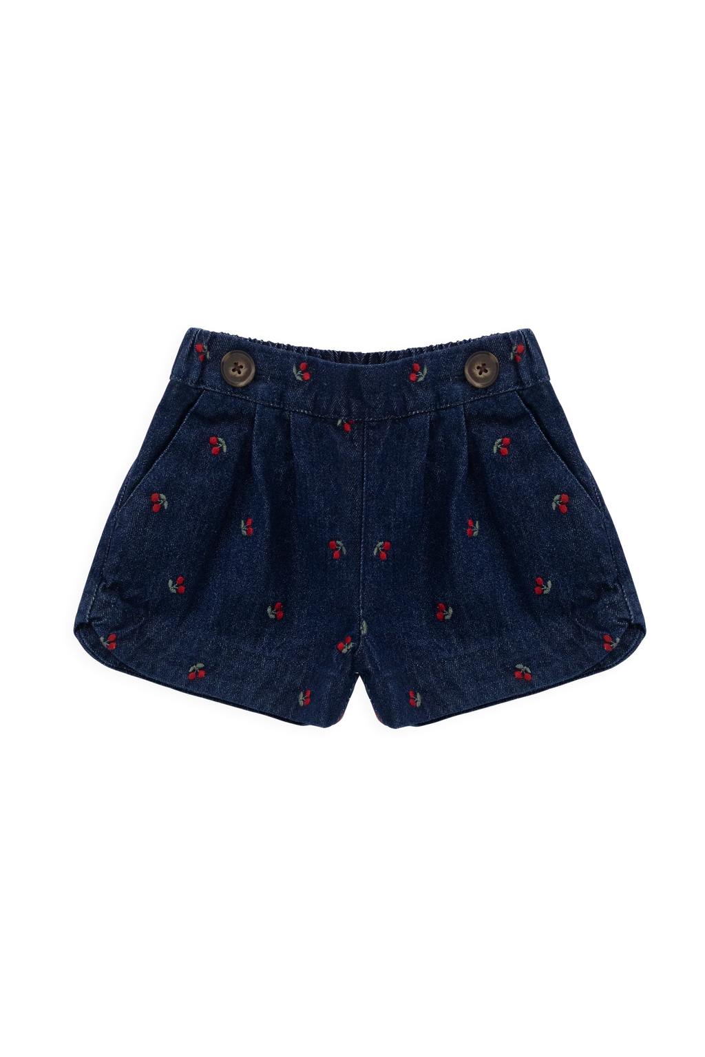 Jardine Short - Cerise Denim
