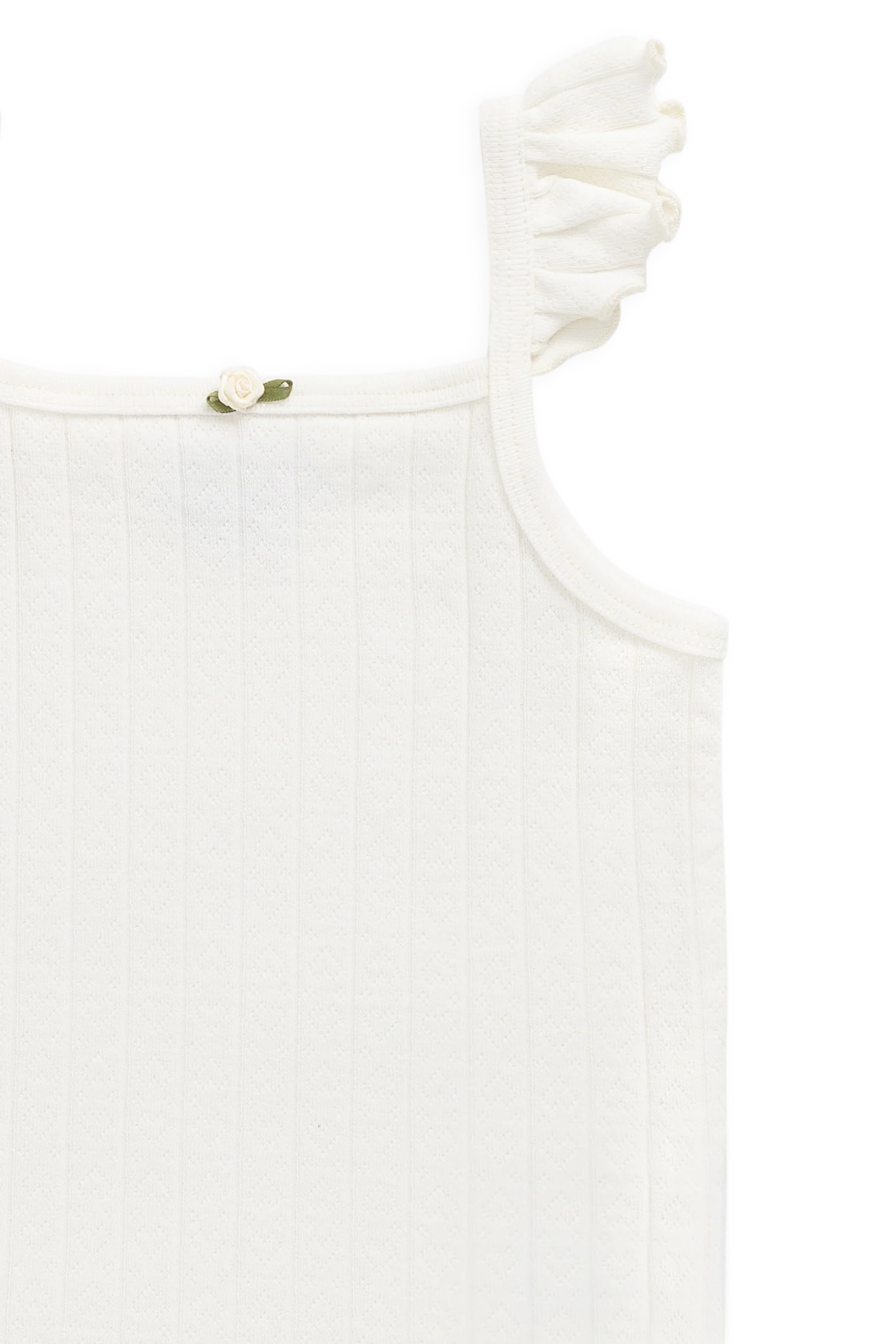Organic Cotton Josephine Singlet