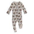 Bison | Organic Zipper Footie