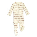 Howdy | Organic Zipper Footie