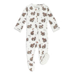 Little Lasso | Organic Zipper Footie