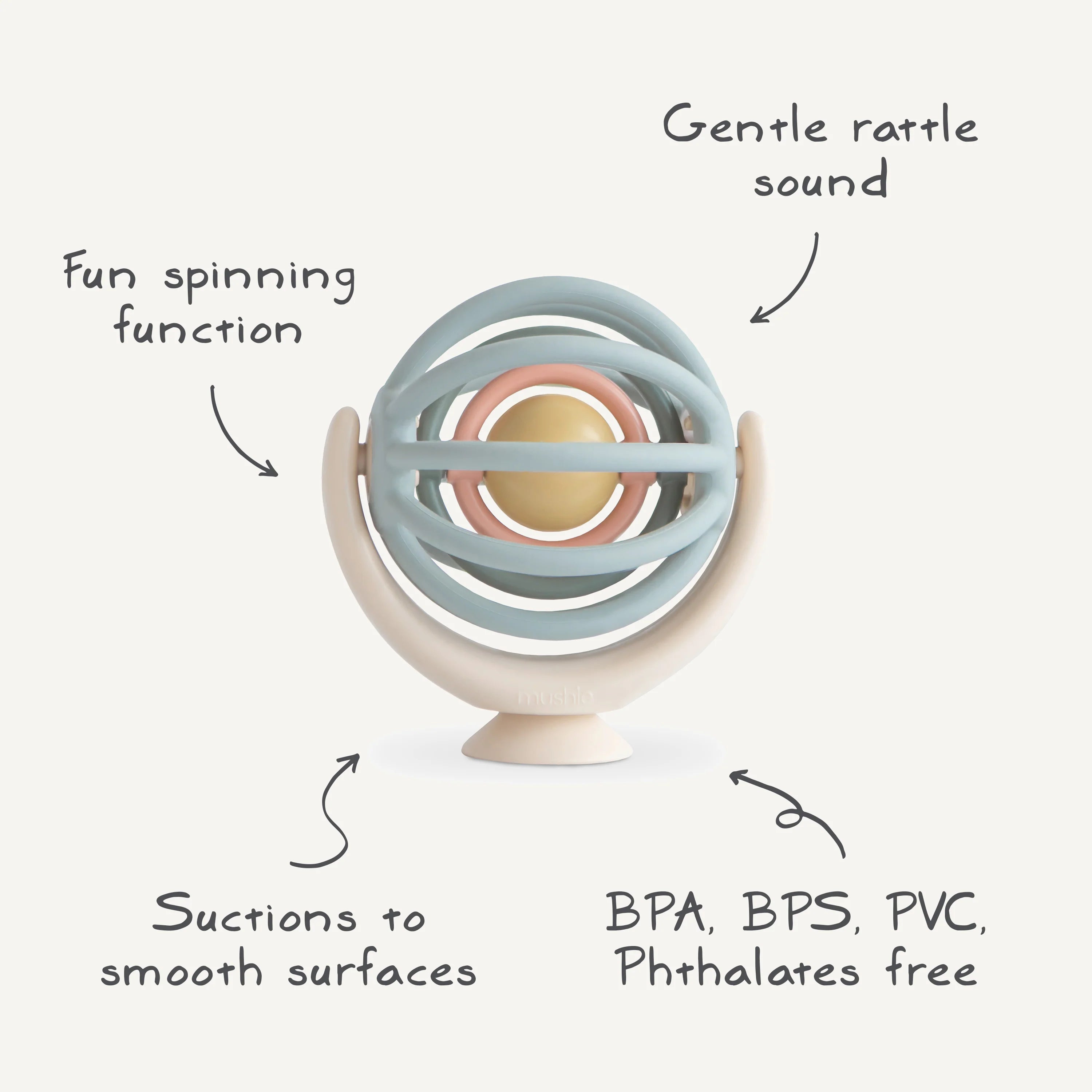 Suction Spinner Ball