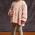 autumn rose organic girl leggings (2 pack)
