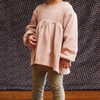 autumn rose organic girl leggings (2 pack)