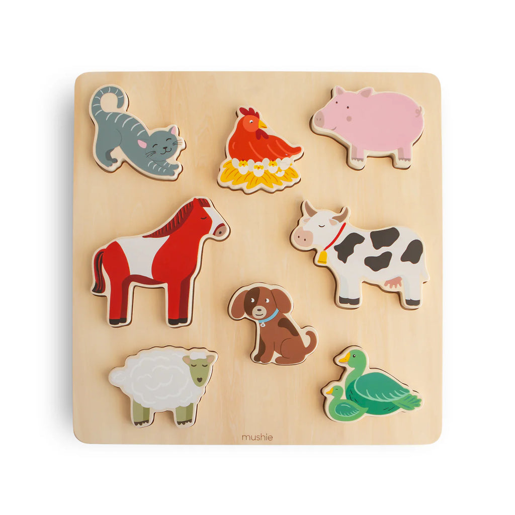 Wooden Mushie Puzzle