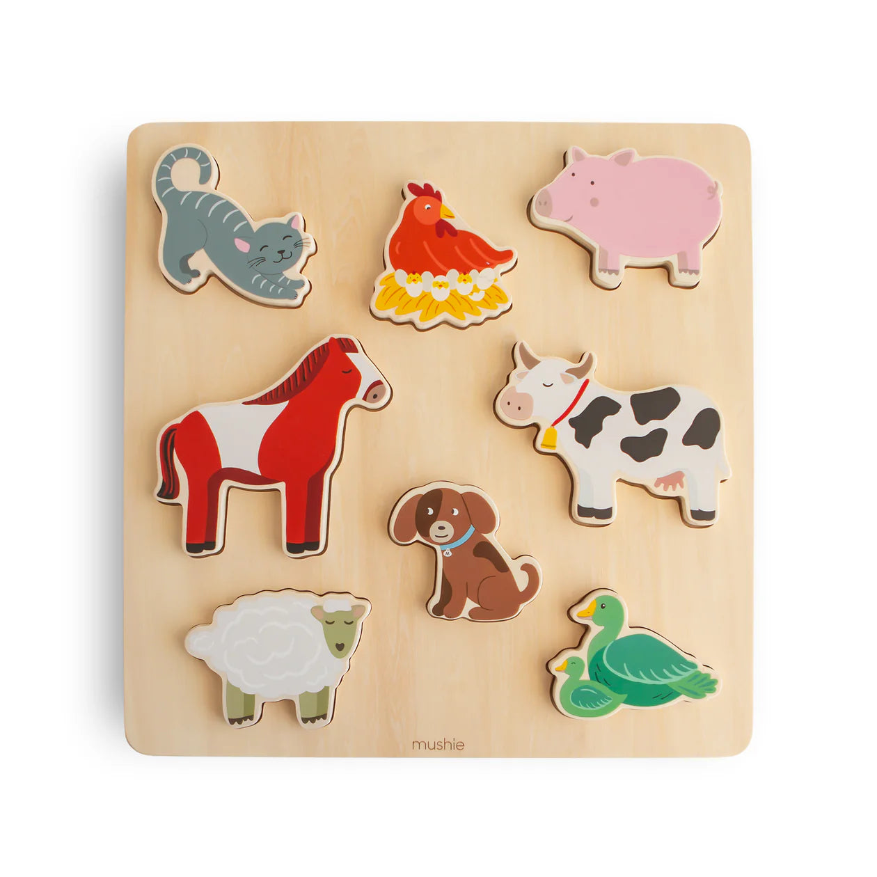 Wooden Mushie Puzzle