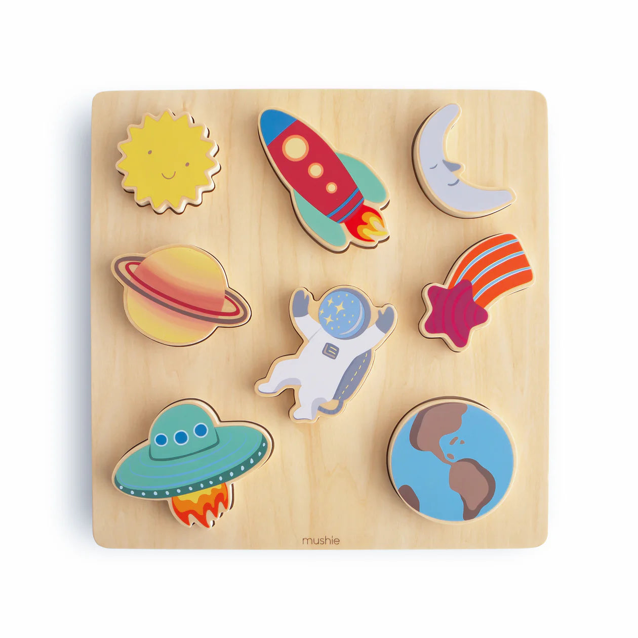 Wooden Mushie Puzzle
