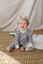 Blue Meadow Ruffle French Terry Set