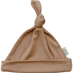 Ribbed Bamboo Newborn Knot Hat