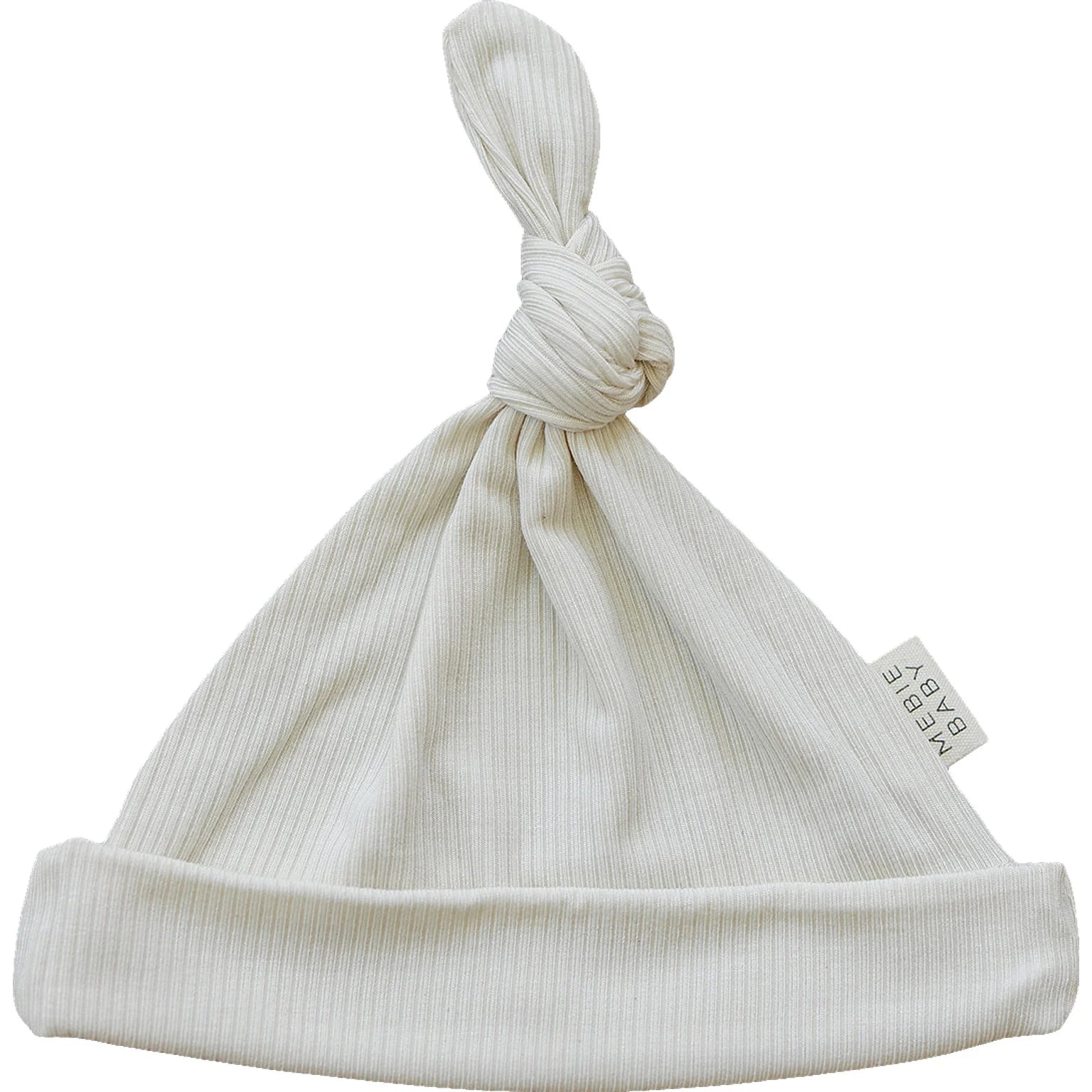 Ribbed Bamboo Newborn Knot Hat