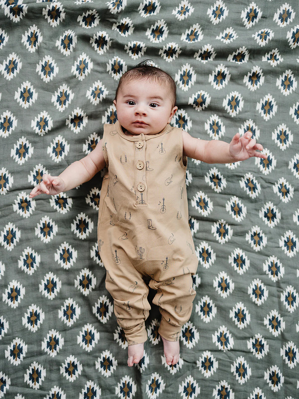 Western Tank Romper