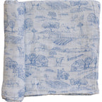 Muslin Swaddle Blanket (multiple colors)