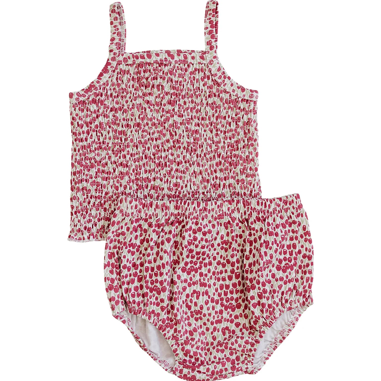 Ruched Tulip Bloomer Set