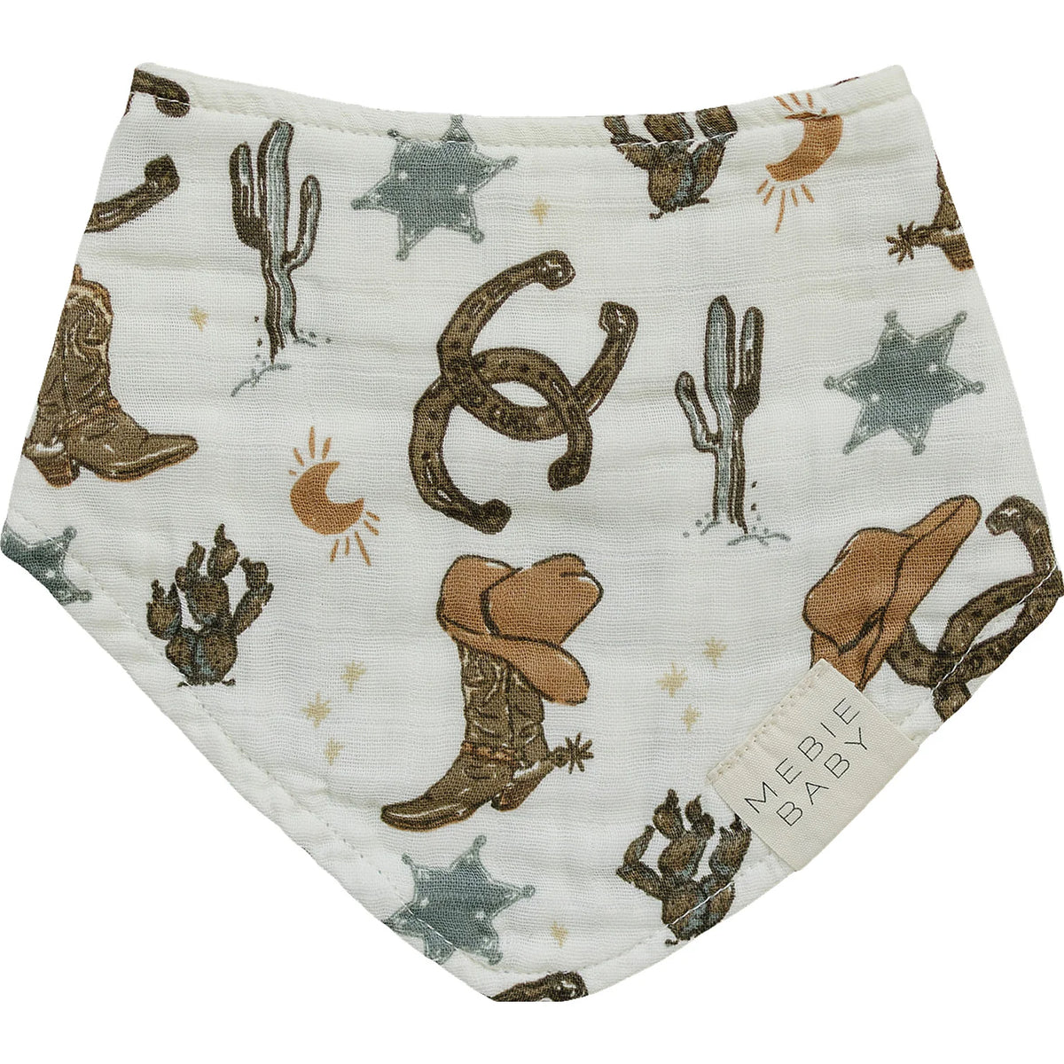 Mebie Baby Muslin Bib (multiple prints)