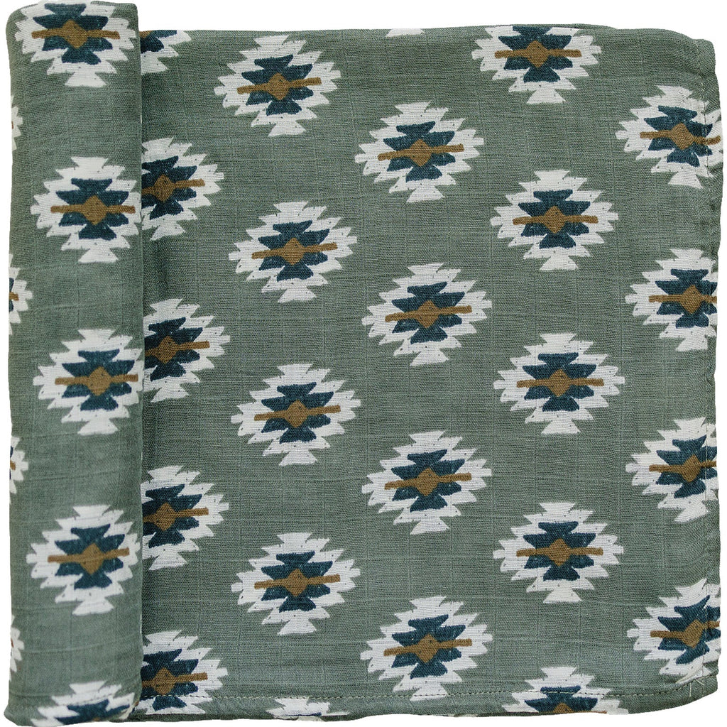 Muslin Swaddle Blanket (multiple colors)