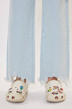 GIRLS HIGH RISE WIDE LEG JEANS