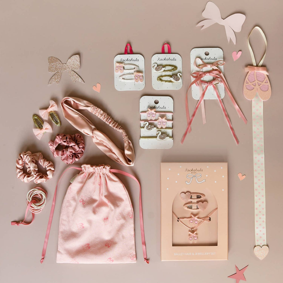 Very Cutesy Long Bow Clips