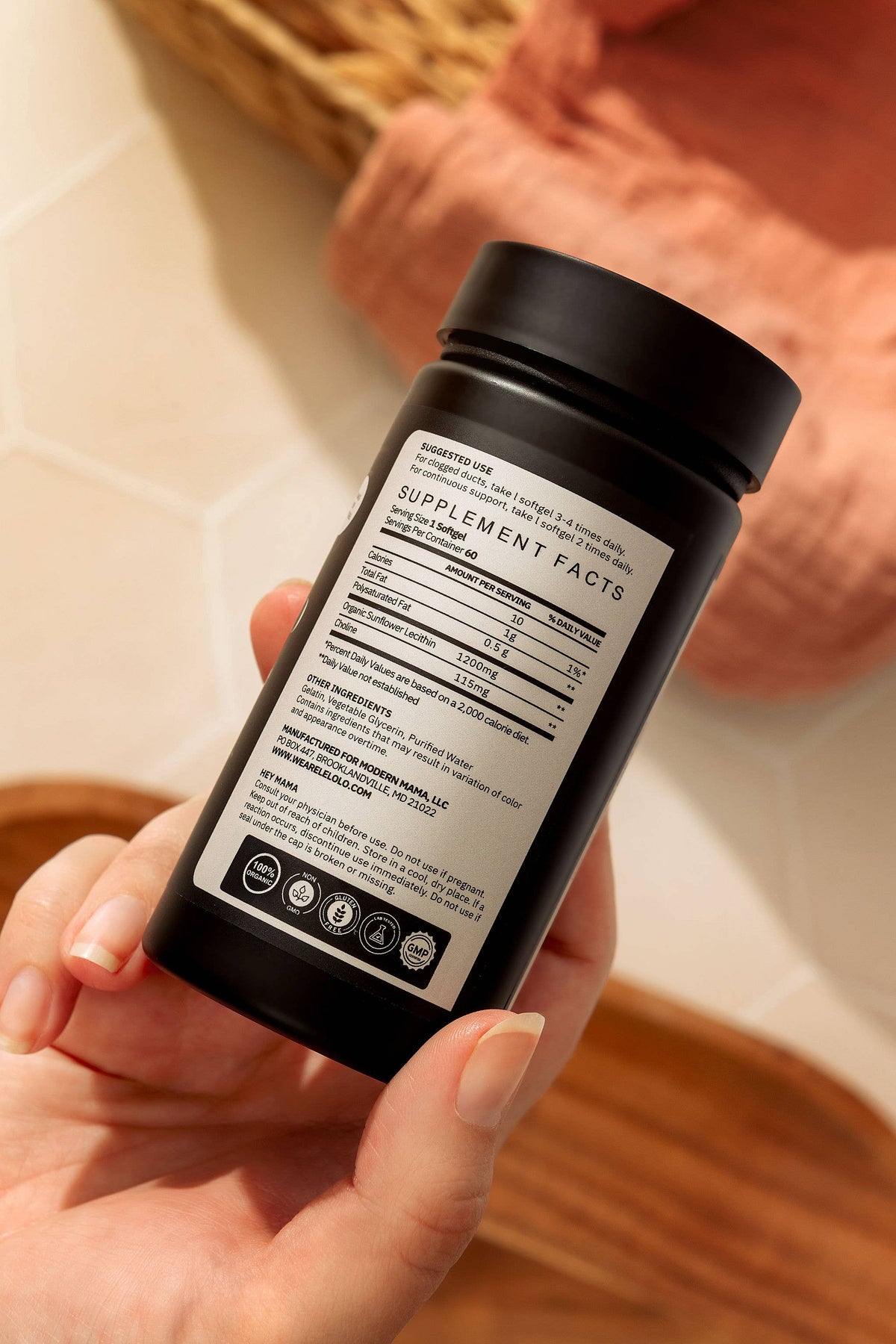 Sunflower Lecithin | Organic, Breastfeeding, Postpartum