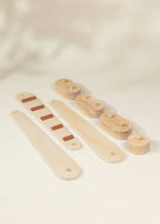 Wooden Balance Beams Set - Stripes