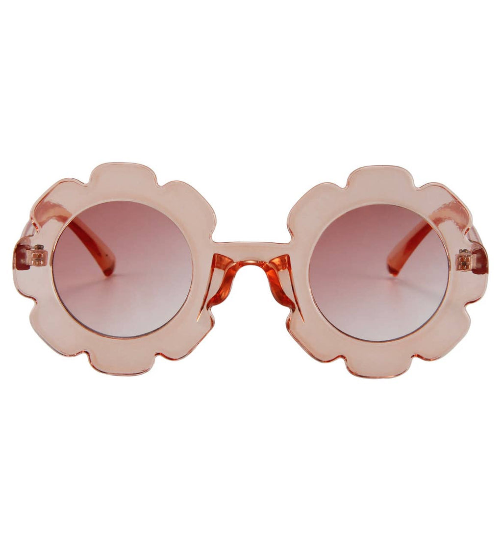 Sheer Flower Sunglasses