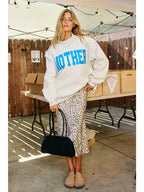 'MOTHER & COOL MOM' Reversible Sweatshirt