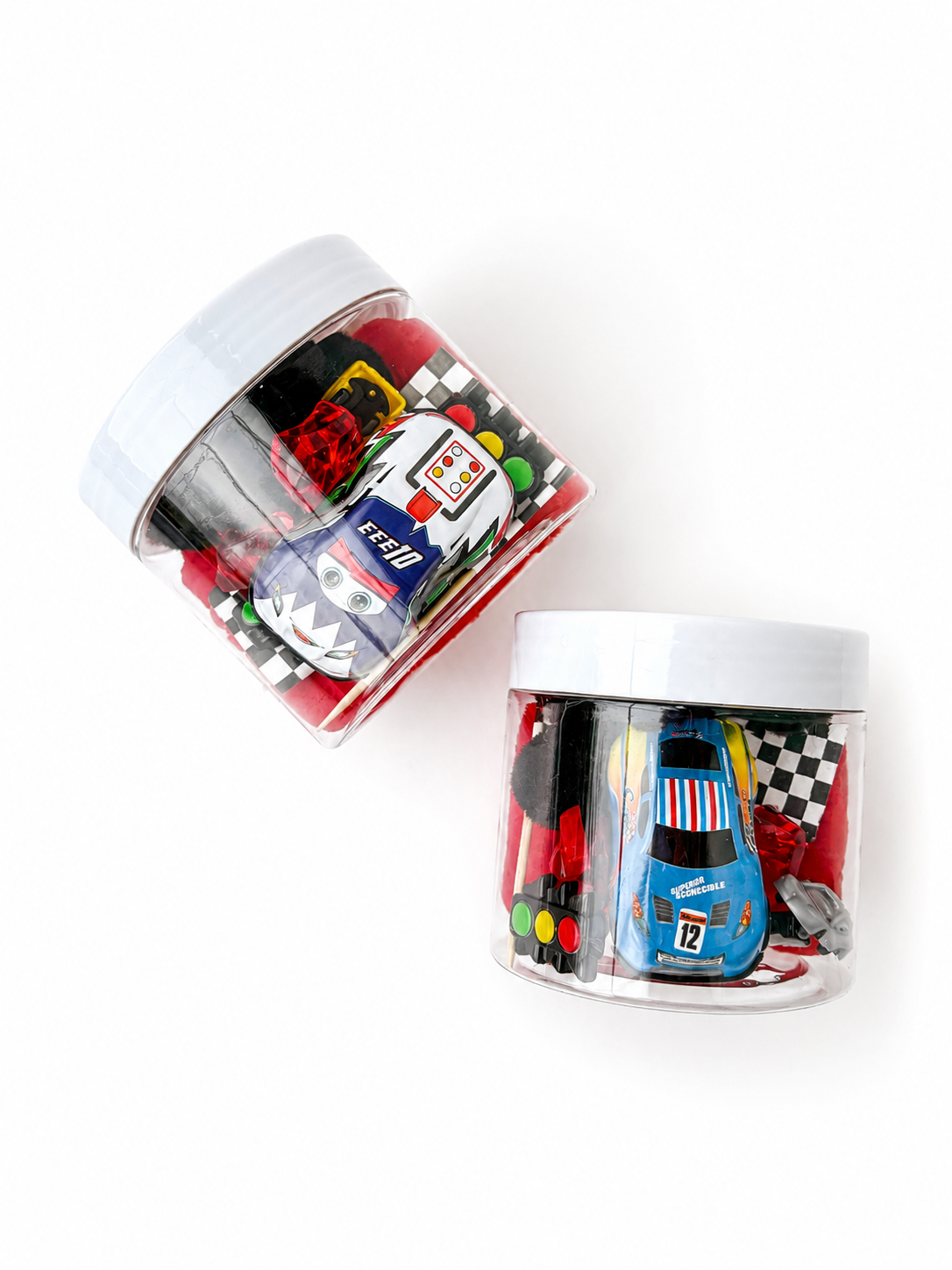 Race Car Sensory Dough Mini Jar