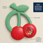 Silicone Teether with Rattle