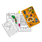 Let's Go!: Activity & Coloring Kit - Robo Dinos