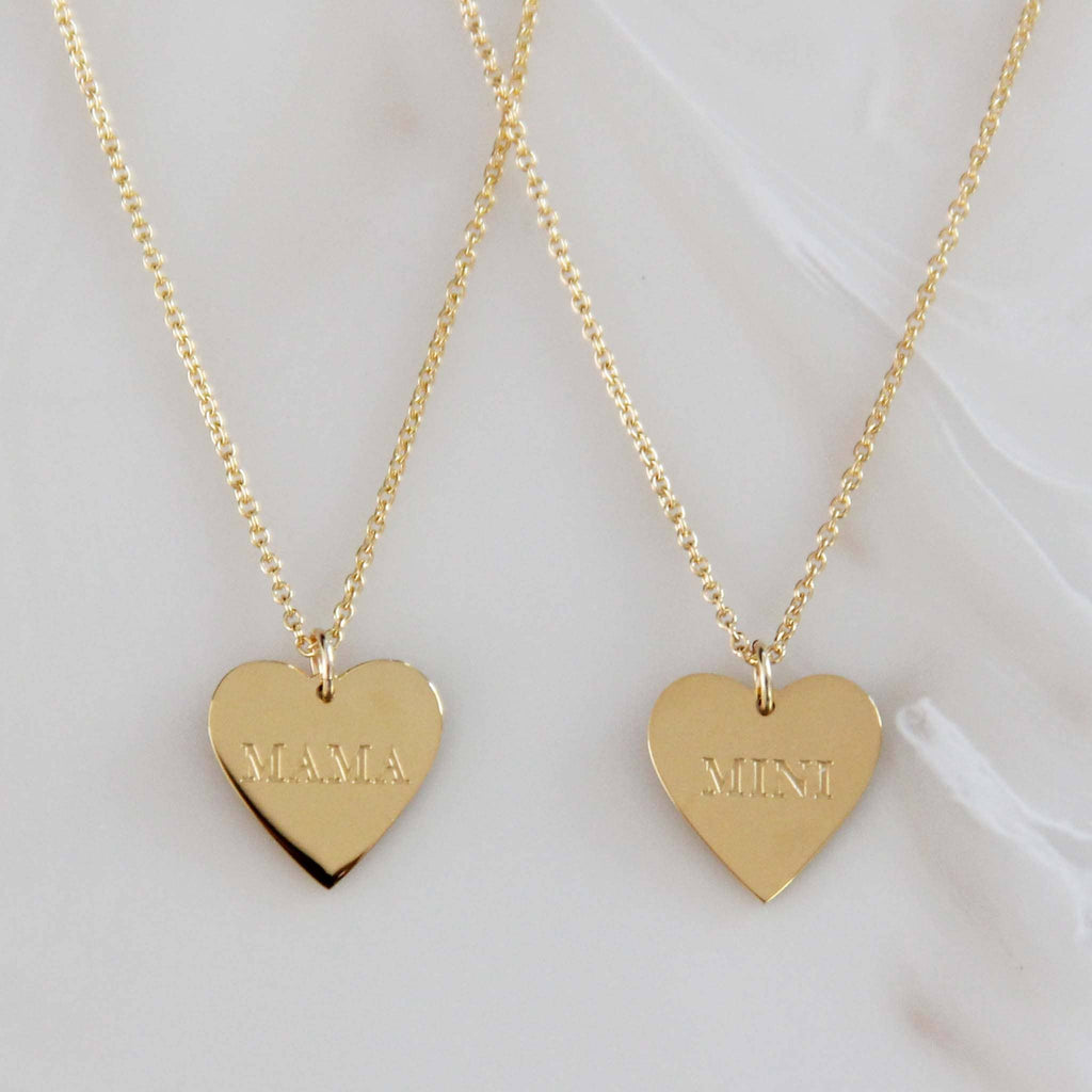 MAMA and MINI Necklace Set or Individual Necklace