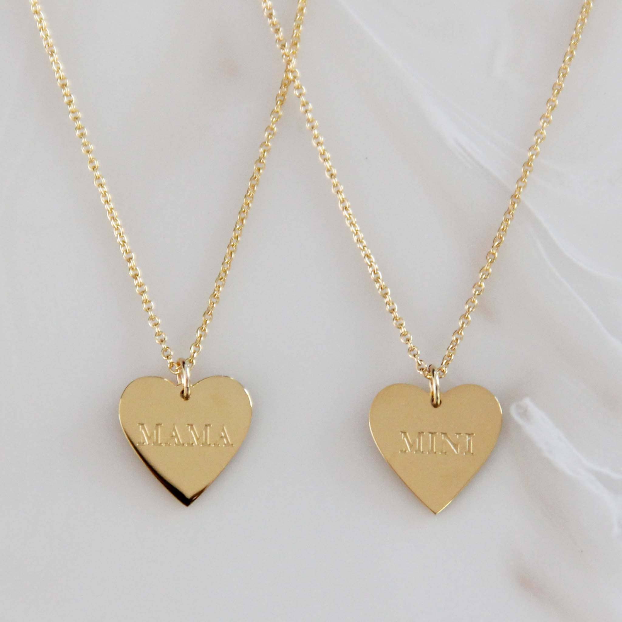 MAMA and MINI Necklace Set or Individual Necklace