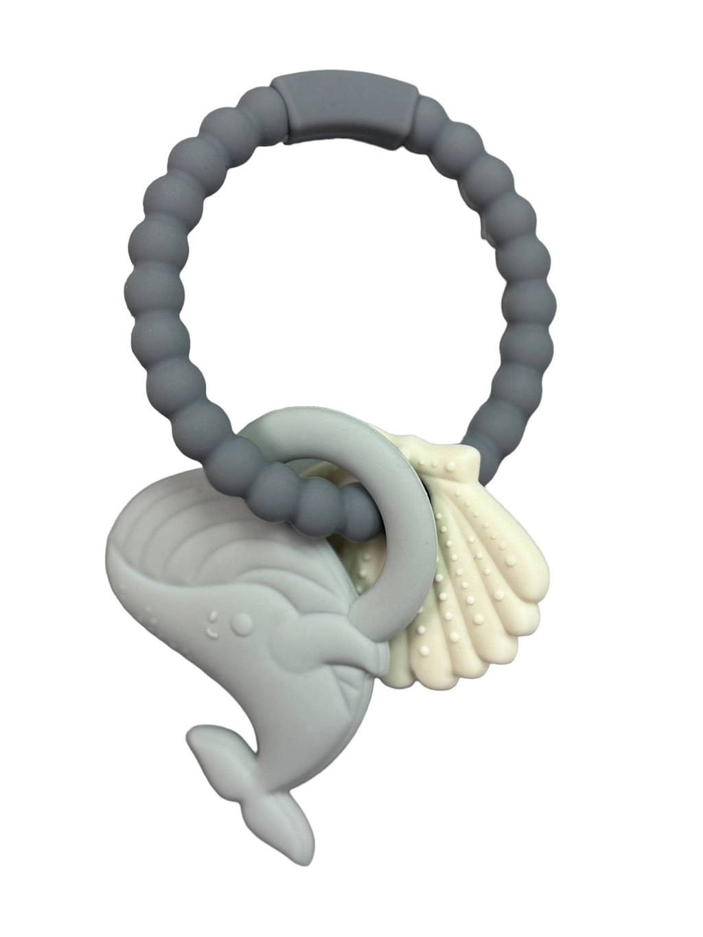 Free Silicone Whale Teether Ring