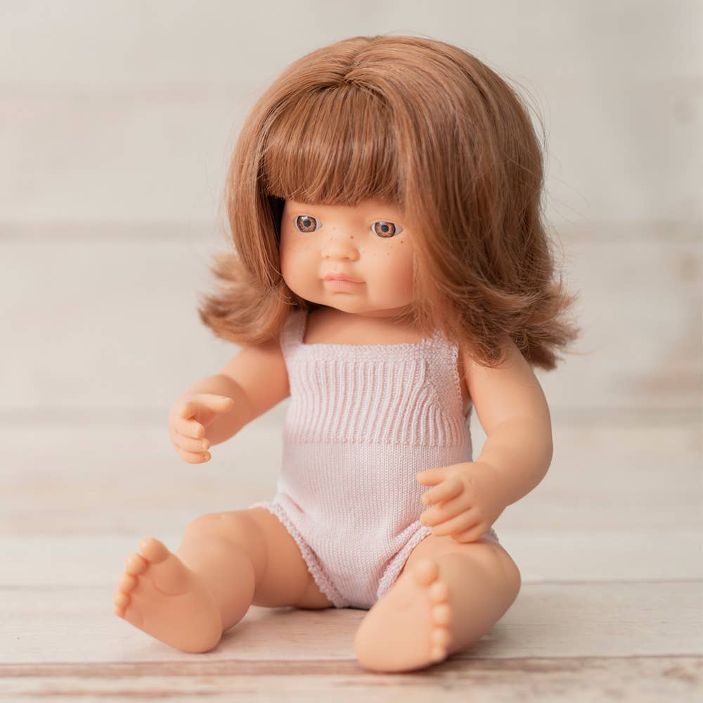 Colourful Doll Caucasian Redhead Girl