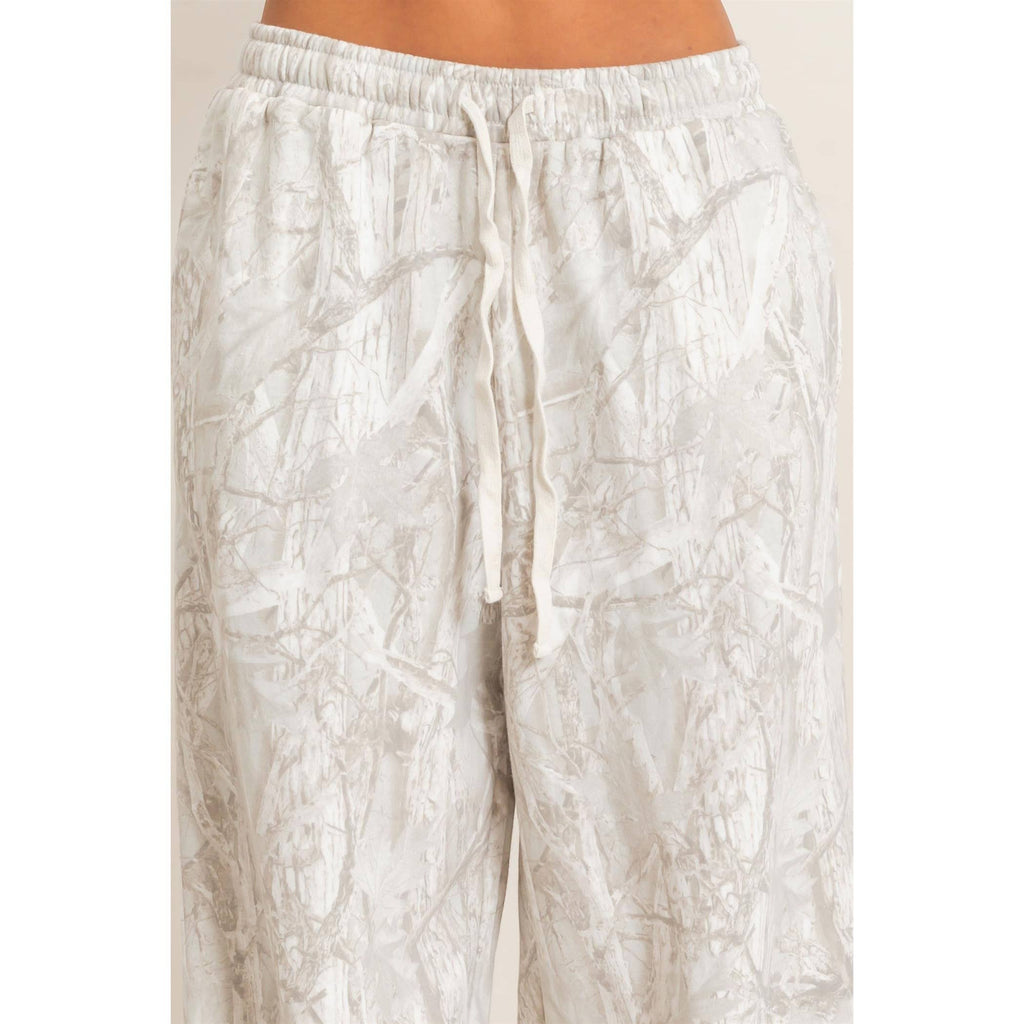 Camo relaxed jogger set