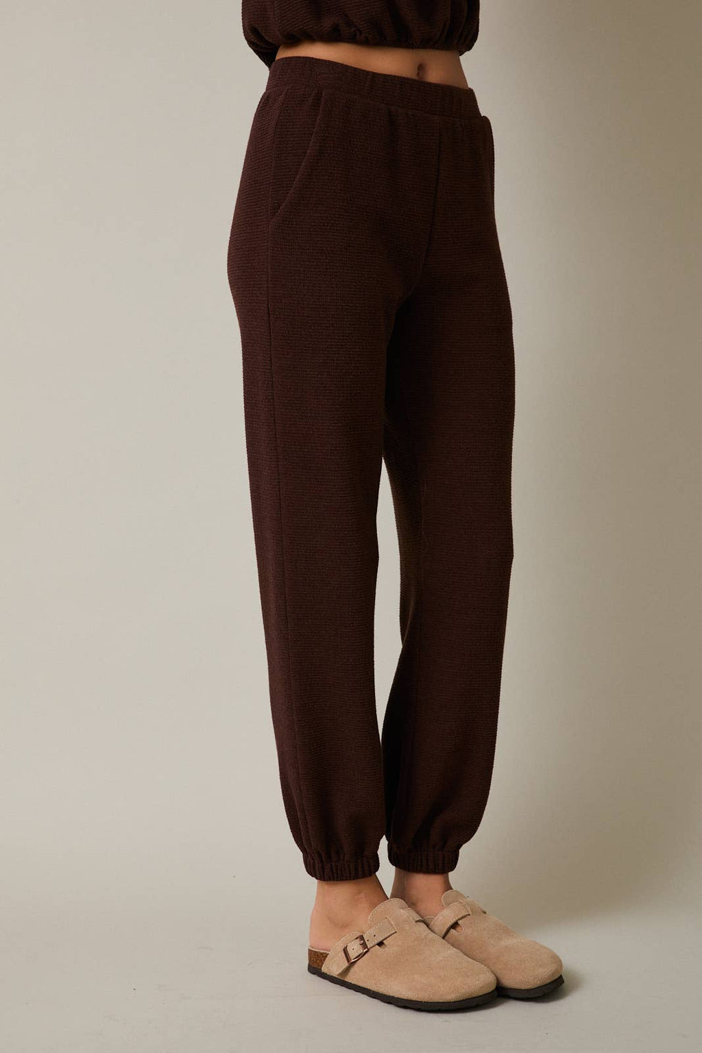 BROWN JOGGER SET
