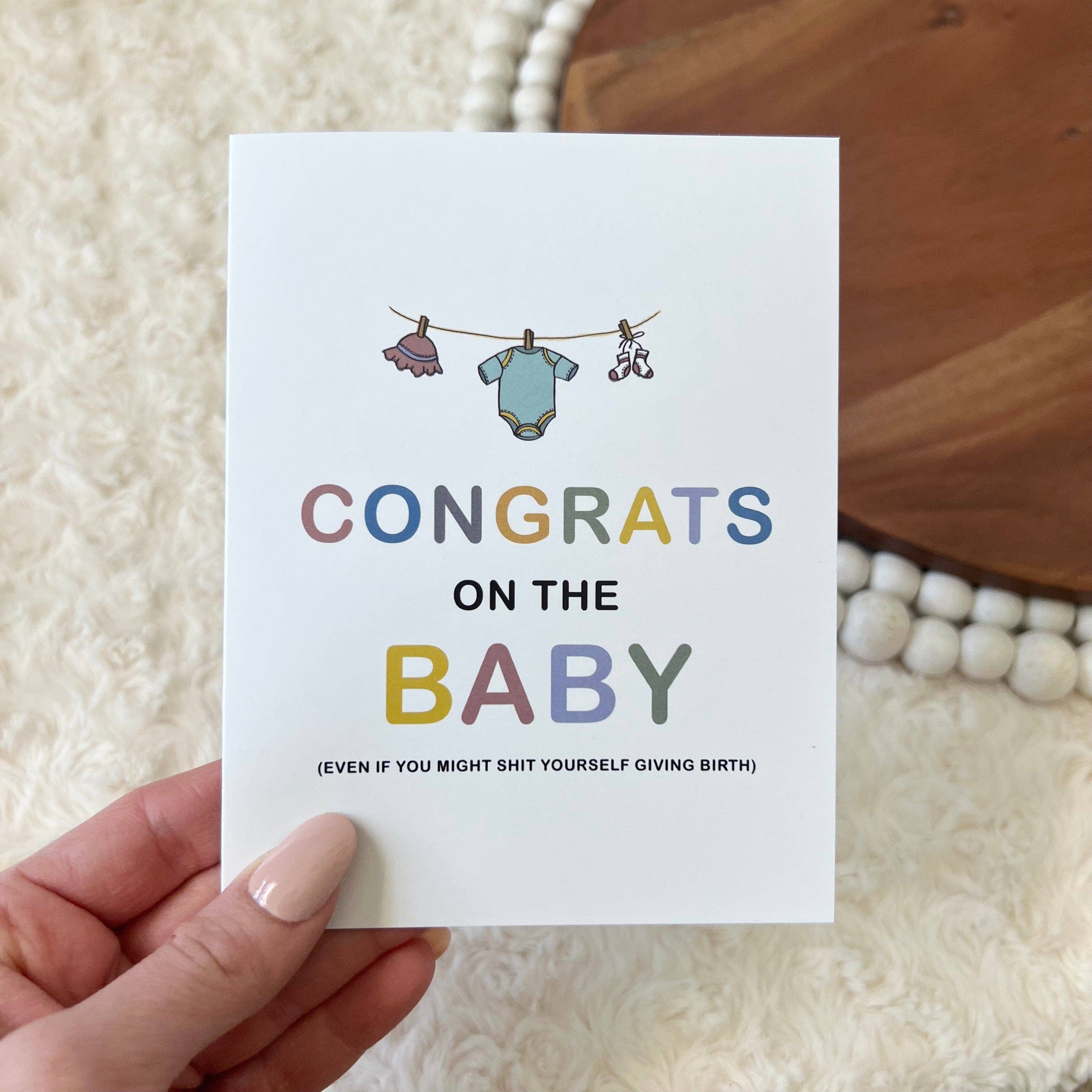 Baby Shower Card