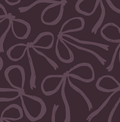 Plum Bow (Ribbed) Two-Piece Pajamas