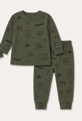 Touchdown (Ribbed) Two-Piece Pajamas