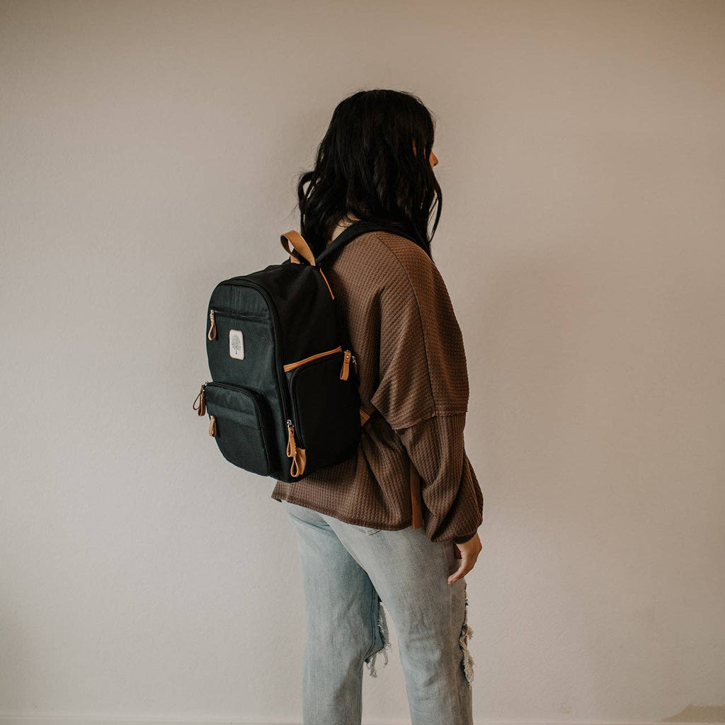 Birch Bag Mini - Diaper Backpack in Black