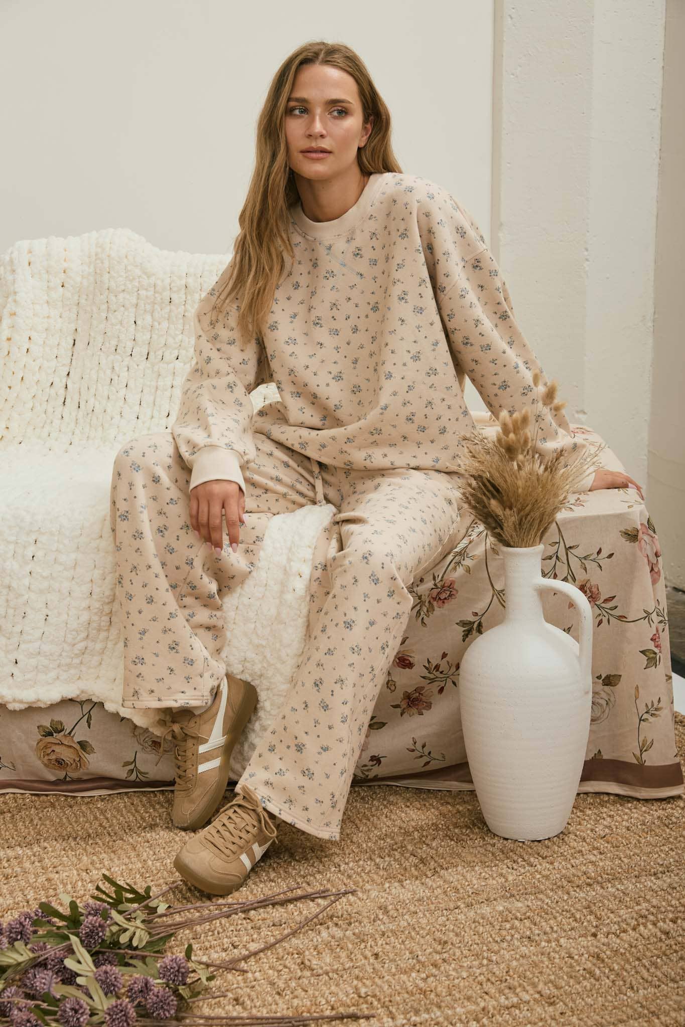 DITSY FLORAL SWEAT SET