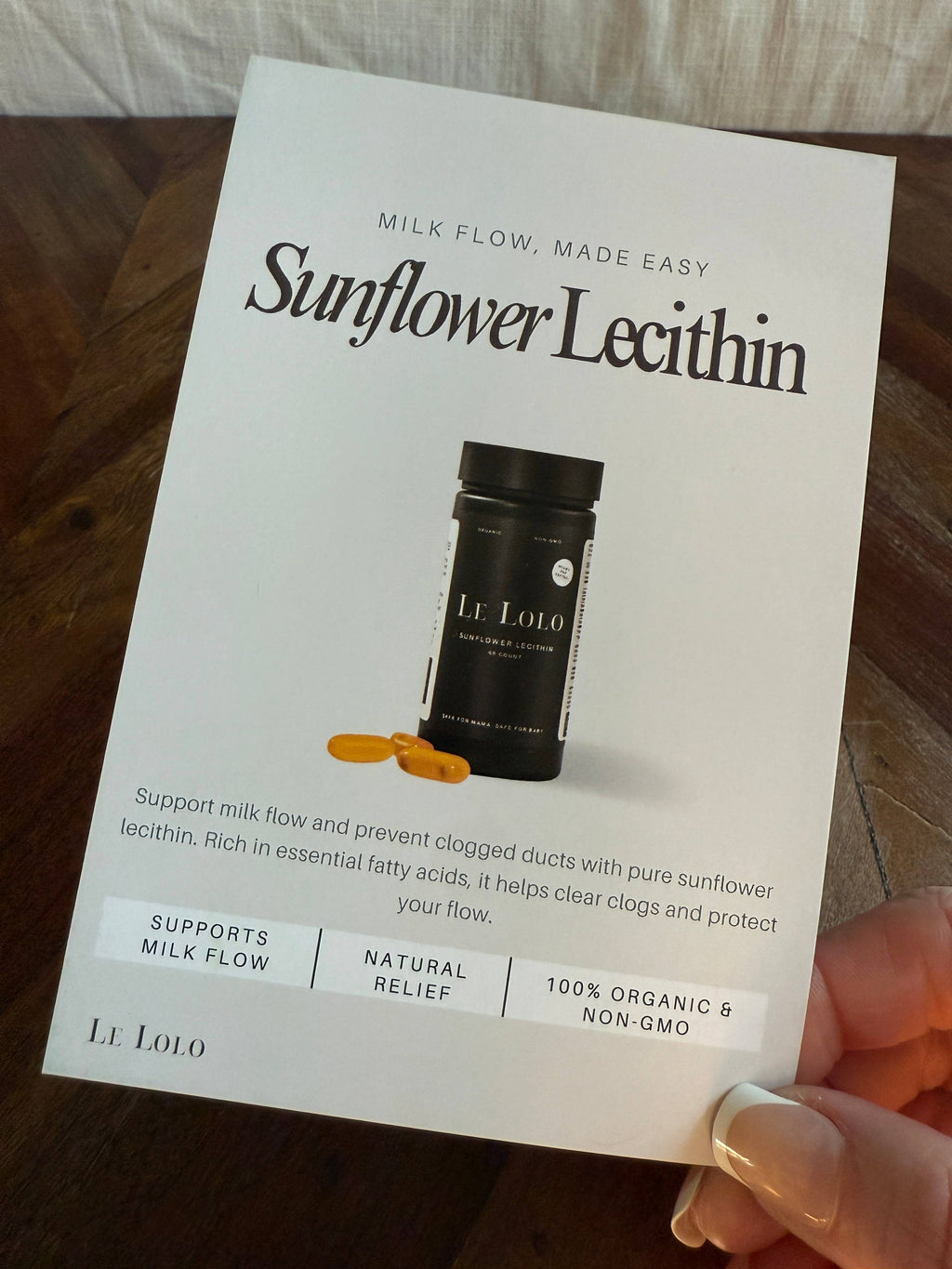 Sunflower Lecithin | Organic, Breastfeeding, Postpartum