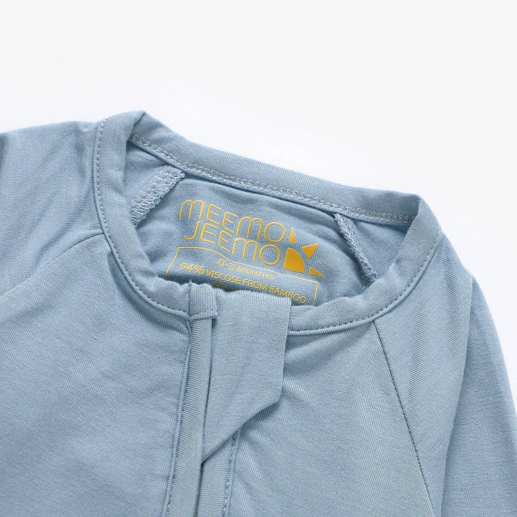 Peek-A-Poo Bamboo Pajama in Blue