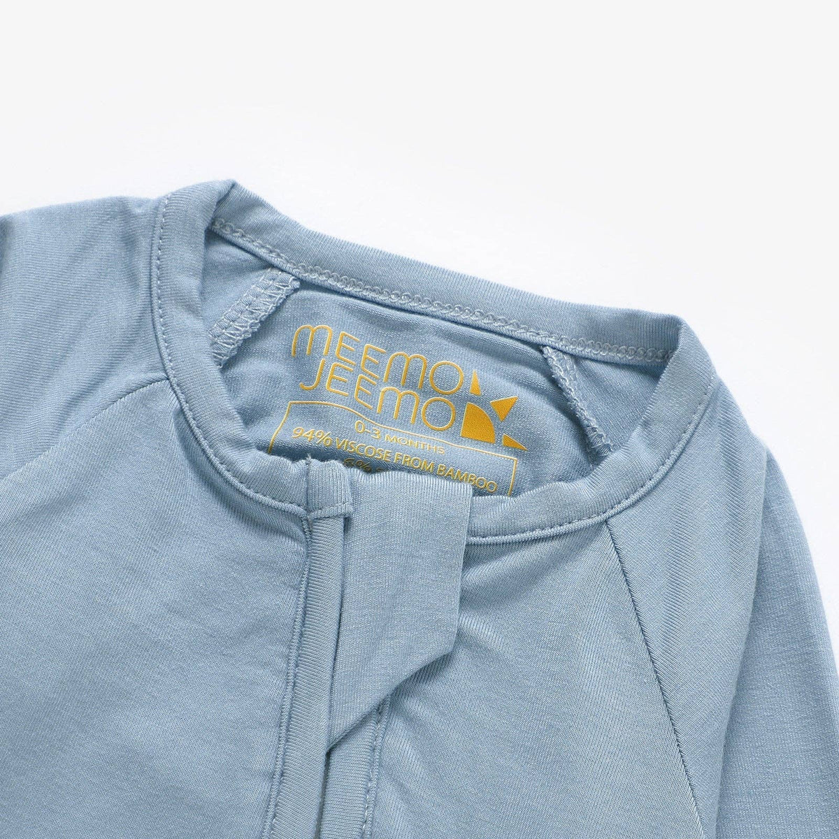 Peek-A-Poo Bamboo Pajama in Blue