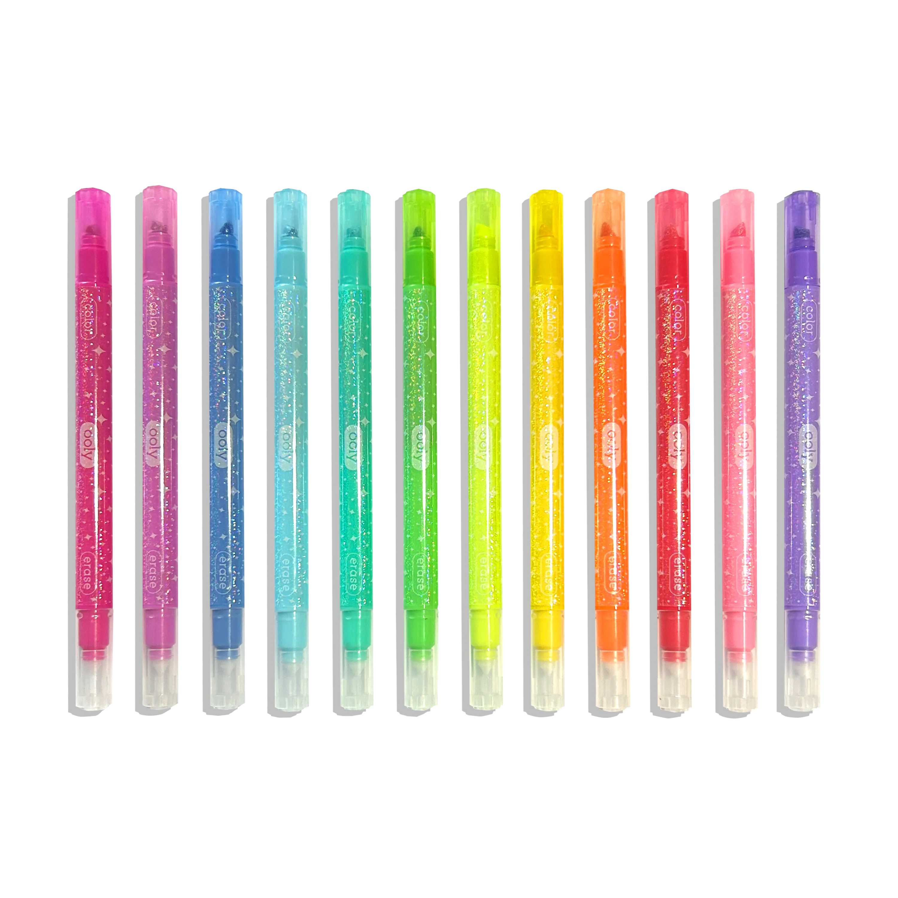 Make no Mistake!: Glittery Erasable Markers (Set of 12)