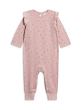 Mila Waffle Knit Flutter Sleeve Romper - Tilda Floral