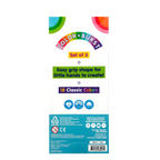 Color Burst: Grip Crayons (Set of 3 / 18 Classic Colors)