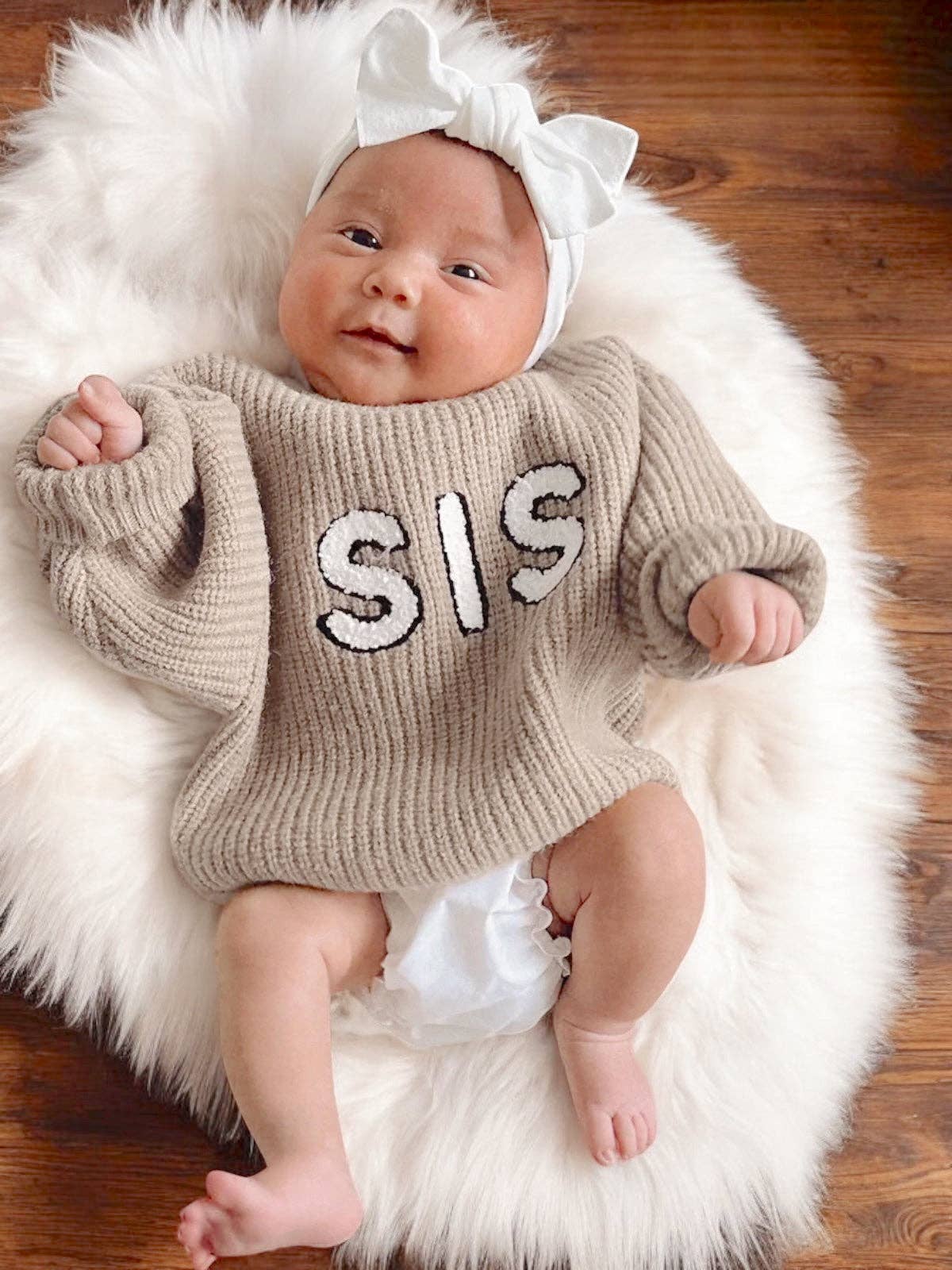 Sis Knit Sweater, Cocoa