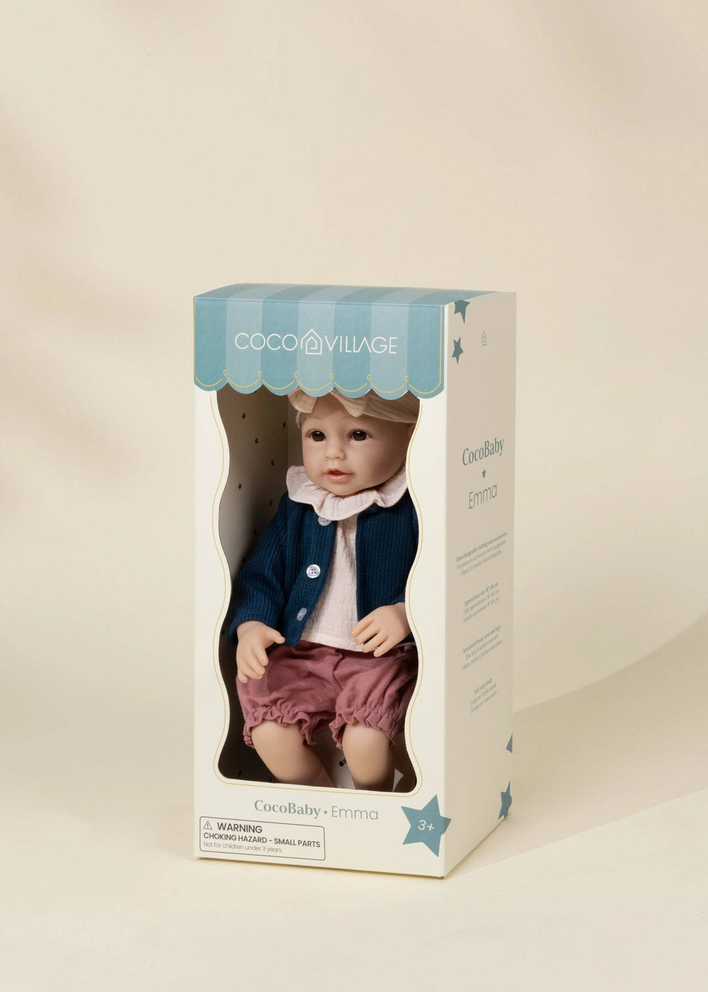 CocoBaby Emma – 18" (46 cm) Baby Play Doll