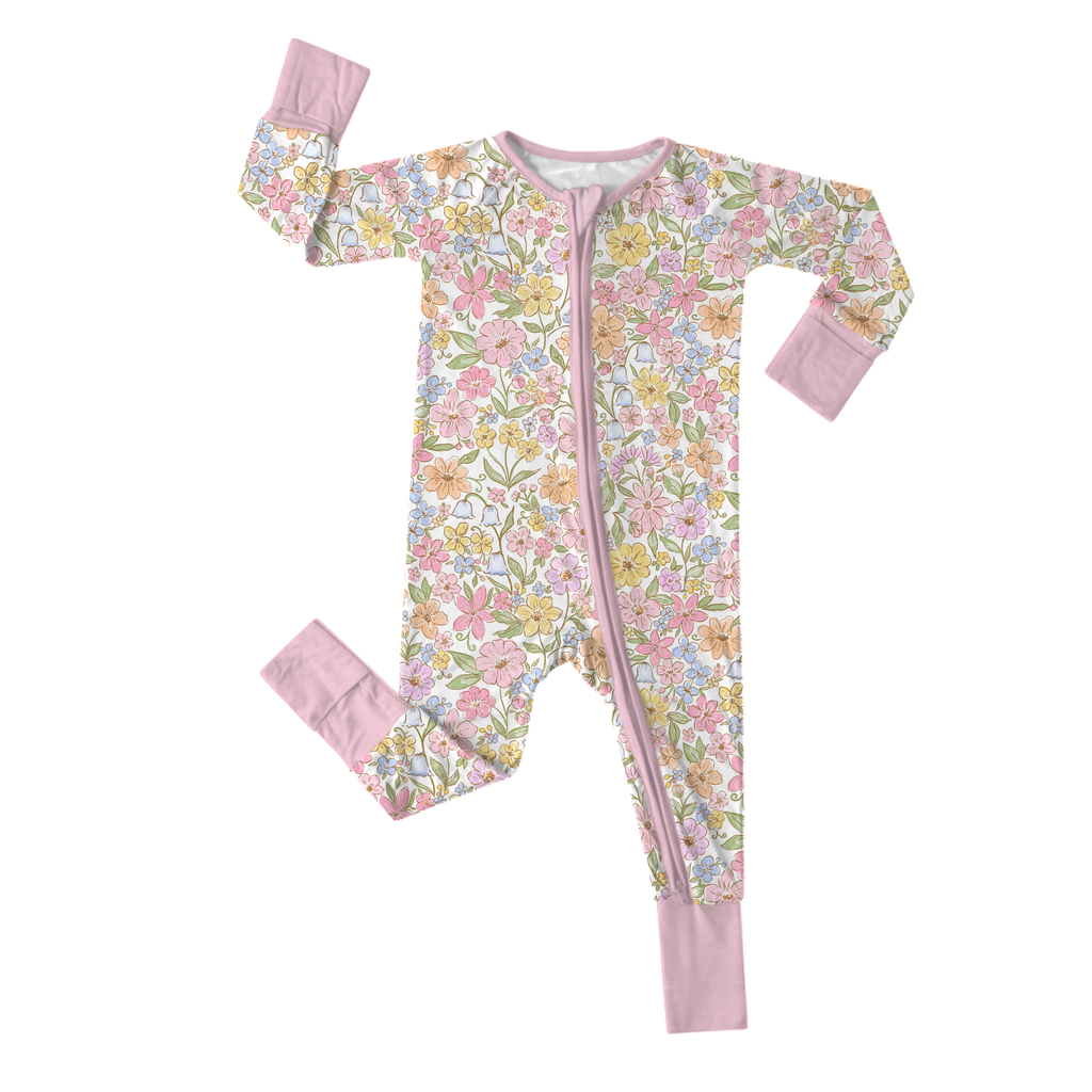 Once Upon a Garden Zippy Bamboo Pajamas