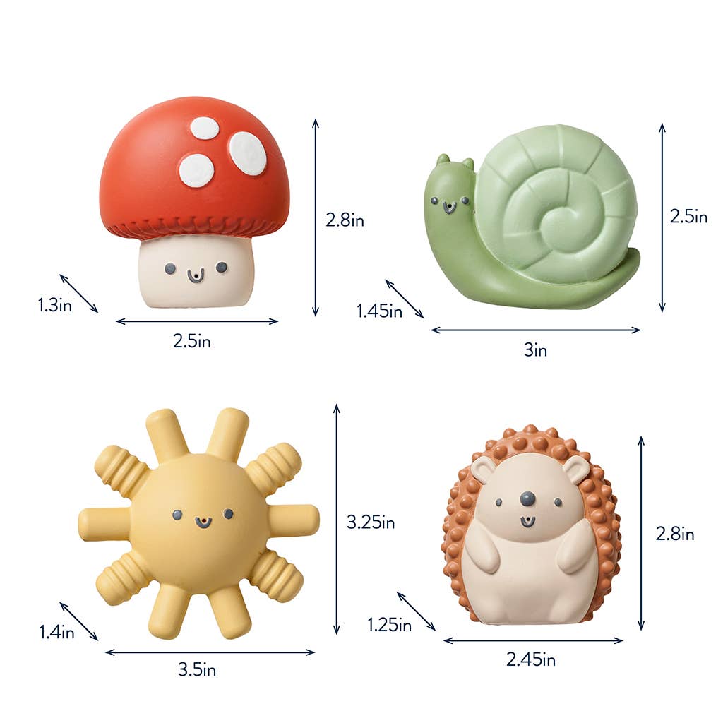 Itzy Squirt Soft Bath Toys